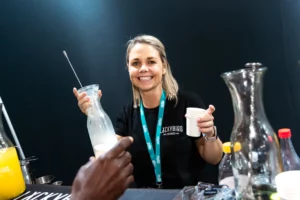 Hostex at 40 anniversary celebration with live demonstrations and networking sessions.