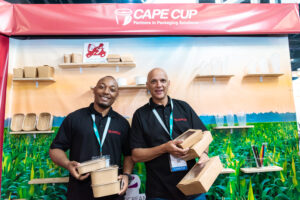 Hospitality operators networking at Hostex 40 expo in Johannesburg