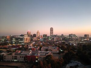 Sandton Johannesburg skyline representing South Africa’s role in the 2026 Global Pulse