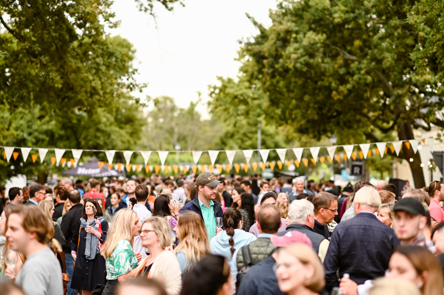 Experience STELLENBOSCH wine and food street culture at the open-air Street Soirées. Enjoy top local wines, street food and live music