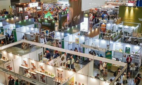 Gulfood 2026 exhibition floor showcasing international food trends featured in the 2026 Global Pulse