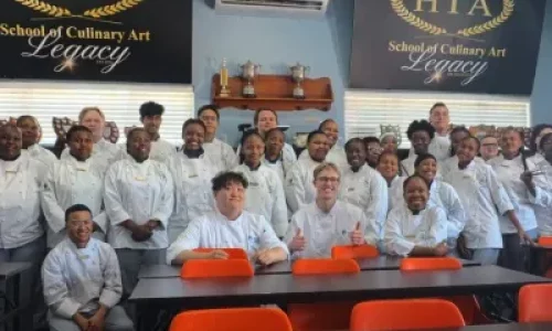 Billy Gallagher Young Chefs Tour at Maropeng Cradle of Humankind
