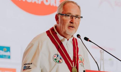 SA Chefs ambassador networking at global culinary event